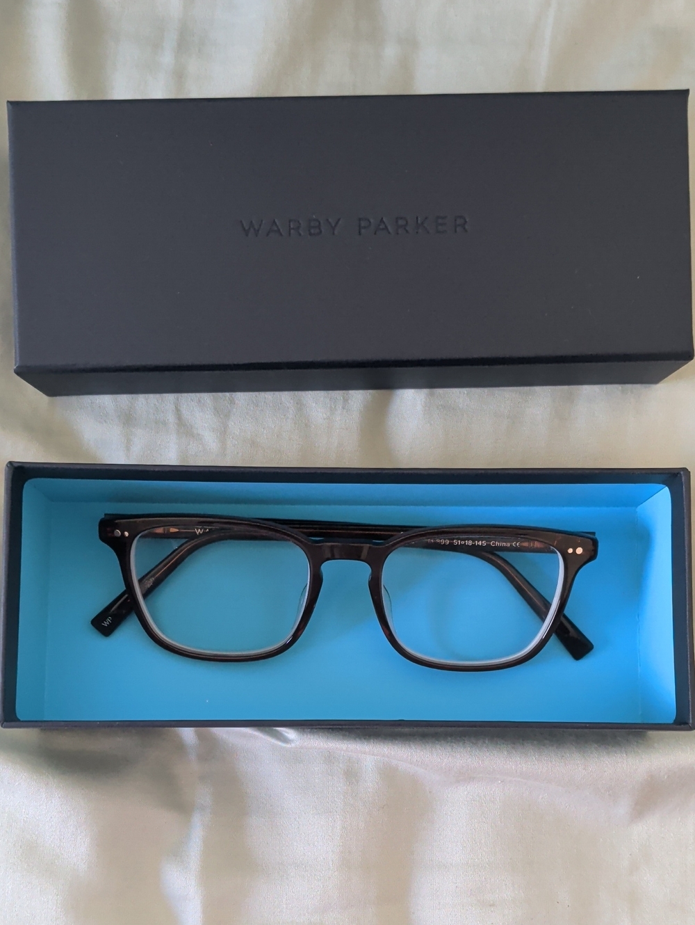 Warby Parker Elias Cacao Crystal Prescription Eyeglasses